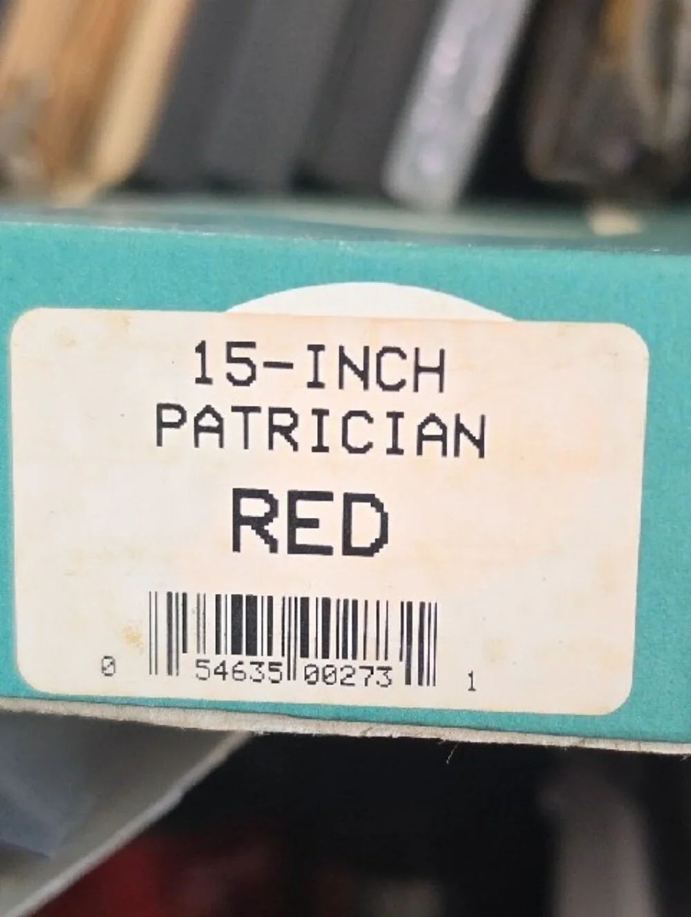 Vintage Patrician Red Hand-Dipped Taper Candles - Set
